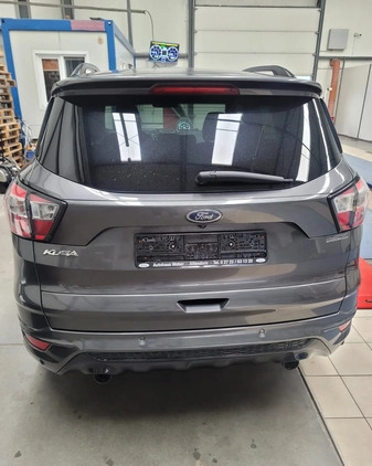 Ford Kuga cena 76900 przebieg: 168500, rok produkcji 2018 z Włocławek małe 436